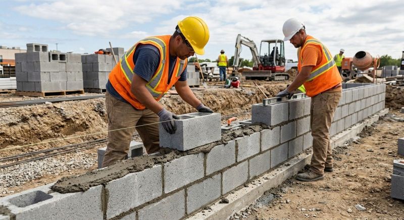 Block Wall Installation in Beverly, MA