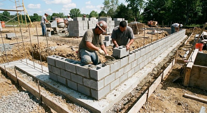 Block Wall Installation in Dracut, MA