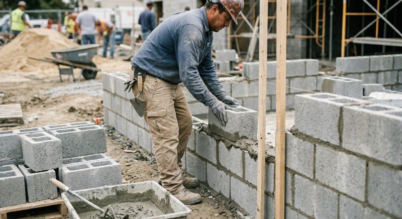 Block Wall Installation in Eliot, ME
