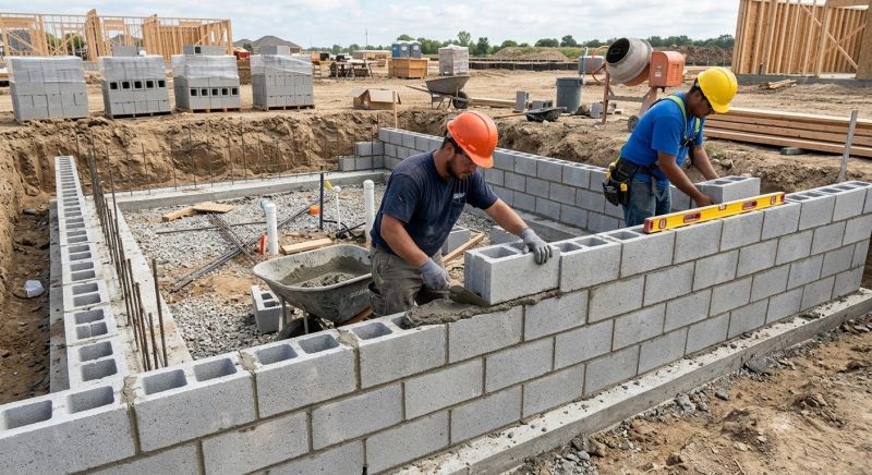 Block Wall Installation in Wilmington, MA
