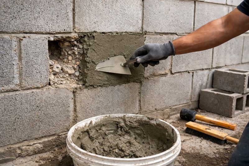 Block Wall Repair in Newmarket, NH