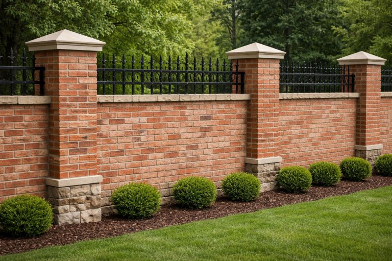 Brick Columns Installation in Newburyport, MA