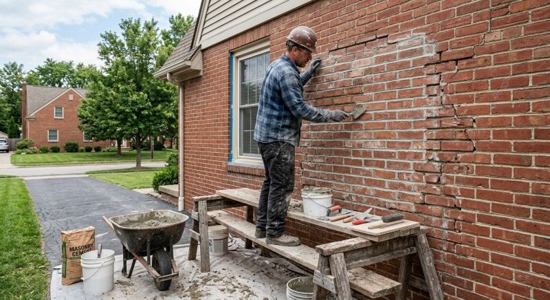 Brick Flatwork Repair in Hampton, NH