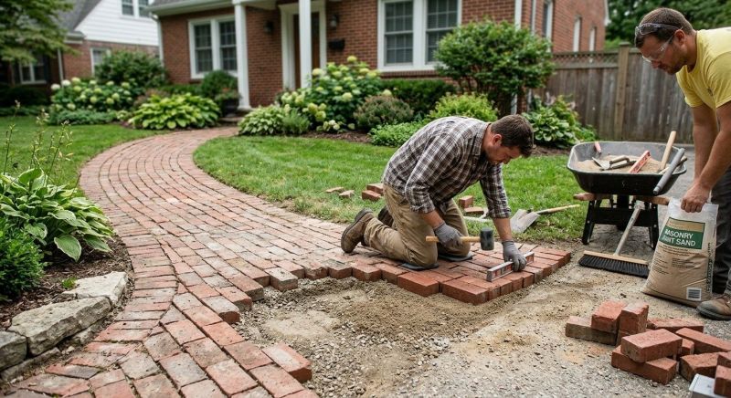 Brick Flatwork Repair in Plaistow, NH