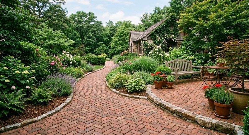 Brick Hardscaping Installation in Lawrence, MA