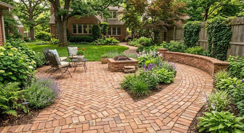 Brick Hardscaping Installation in Rockingham County, NH