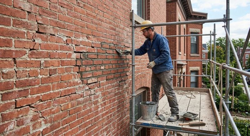 Brick Masonry Repair in Danville, NH