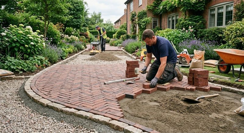 Brick Paving Installation in Groveland, MA