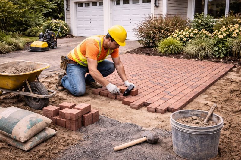 Brick Paving Installation in Lynn, MA