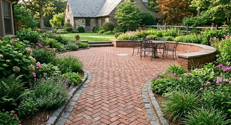 Brick Paving Installation in Sandown, NH