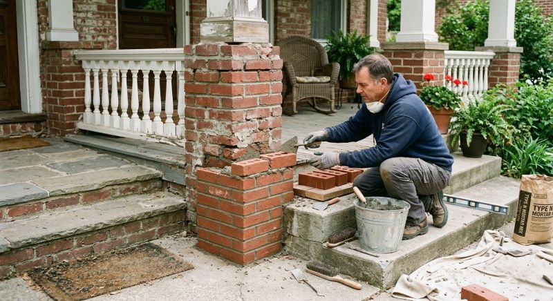 Brick Repair in Haverhill, MA