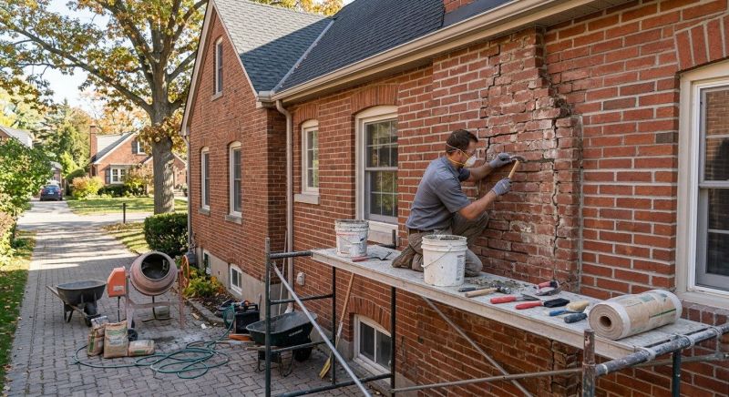 Brick Restoration in Portsmouth, NH