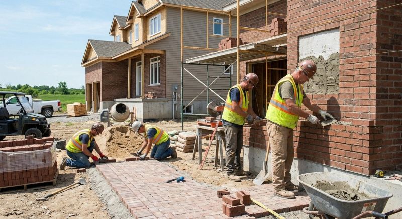 Brickwork Installation in Rockingham County, NH