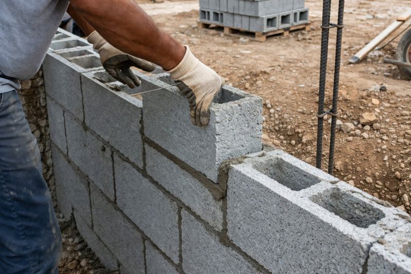Cinder Blocks Installation in Hampton, NH