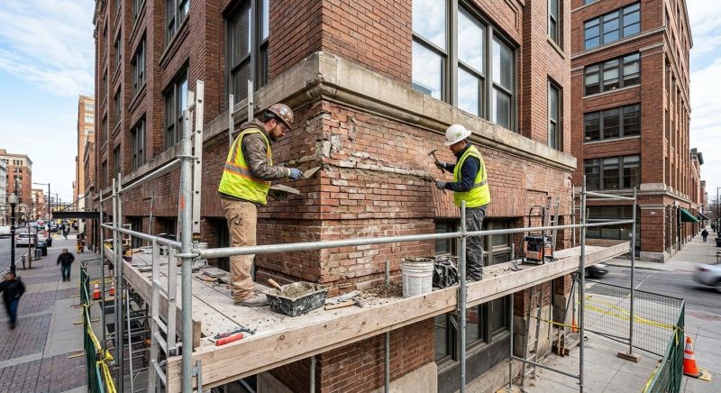 Commercial Masonry Repair in Plaistow, NH