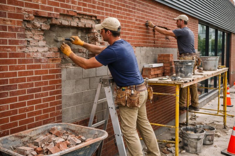 Commercial Masonry Repair in Tewksbury, MA