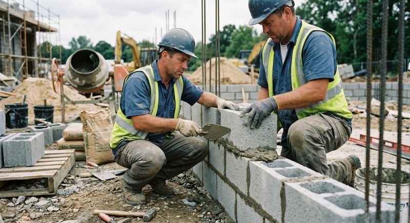 Concrete Blocks Installation in Portsmouth, NH