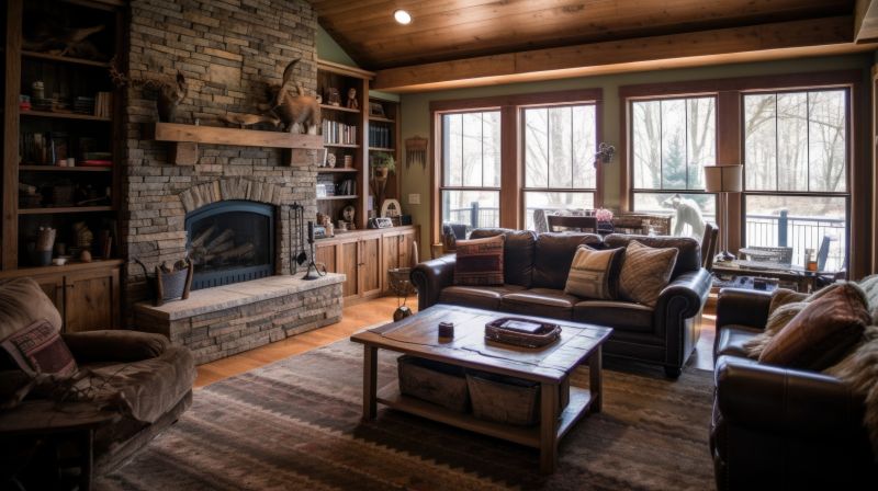 Stone Chimney Installation in Greenland, NH