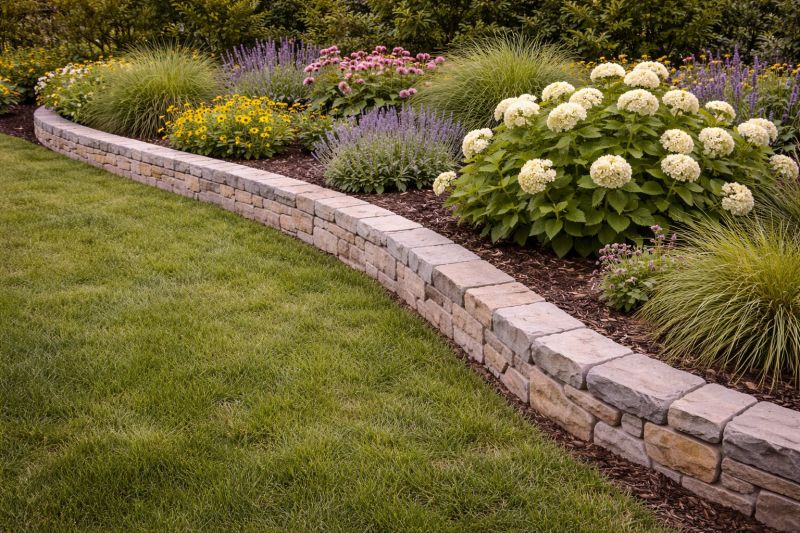 Stone Edging Installation in Newburyport, MA