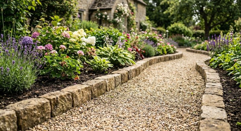 Stone Edging Installation in Newburyport, MA