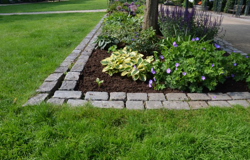 Stone Edging Installation in Newburyport, MA