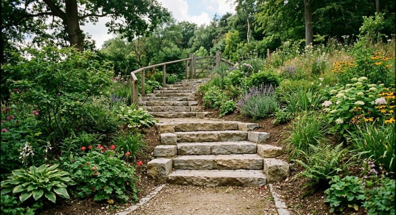 Stone Edging Installation in Newburyport, MA
