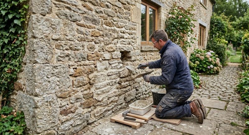 Stone Masonry Repair in Andover, MA